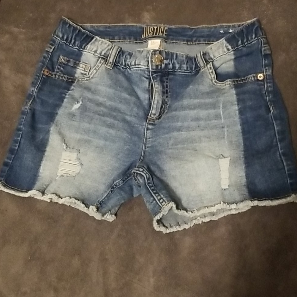 JUSTICE Womens Denim Shorts